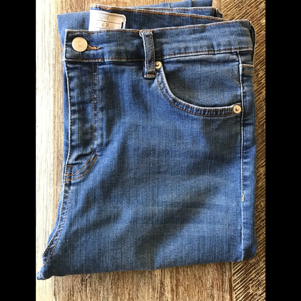 Free People distressed denim jeans